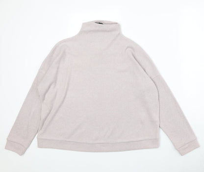 Womens UK Size M New Look Pink Pullover Jumper
