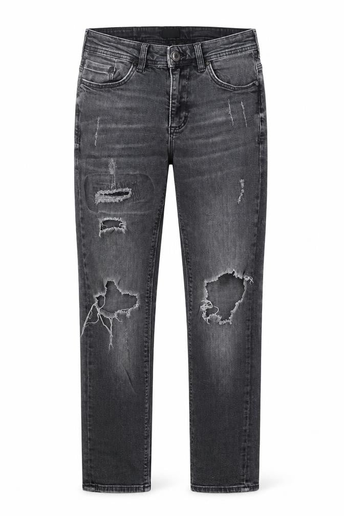 Womens UK Size 30 in River Island Regular Fit Straight Black Jeans