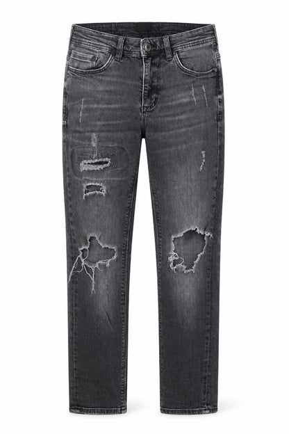 Womens UK Size 30 in River Island Regular Fit Straight Black Jeans