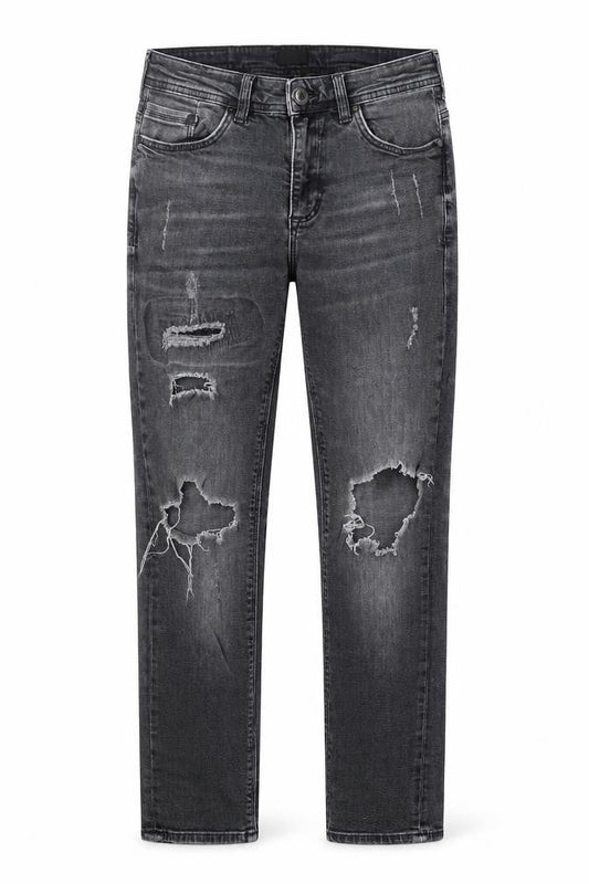 Womens UK Size 30 in River Island Regular Fit Straight Black Jeans