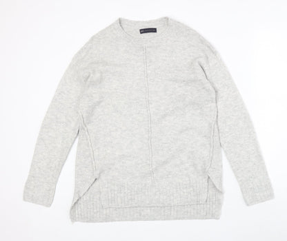 Womens UK Size S Marks and Spencer Grey Pullover Jumper