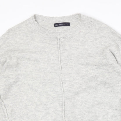 Womens UK Size S Marks and Spencer Grey Pullover Jumper