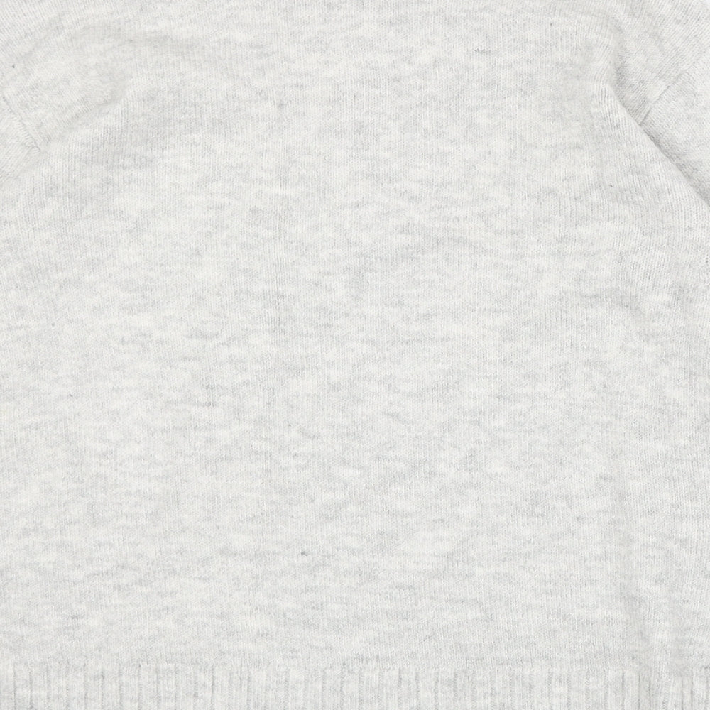 Womens UK Size S Marks and Spencer Grey Pullover Jumper