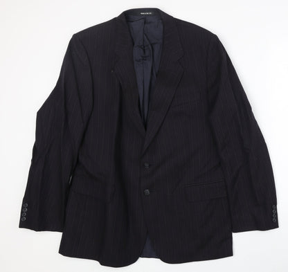 Mens UK Size 42 Marks and Spencer Regular Black Suit Jacket