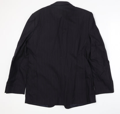 Mens UK Size 42 Marks and Spencer Regular Black Suit Jacket