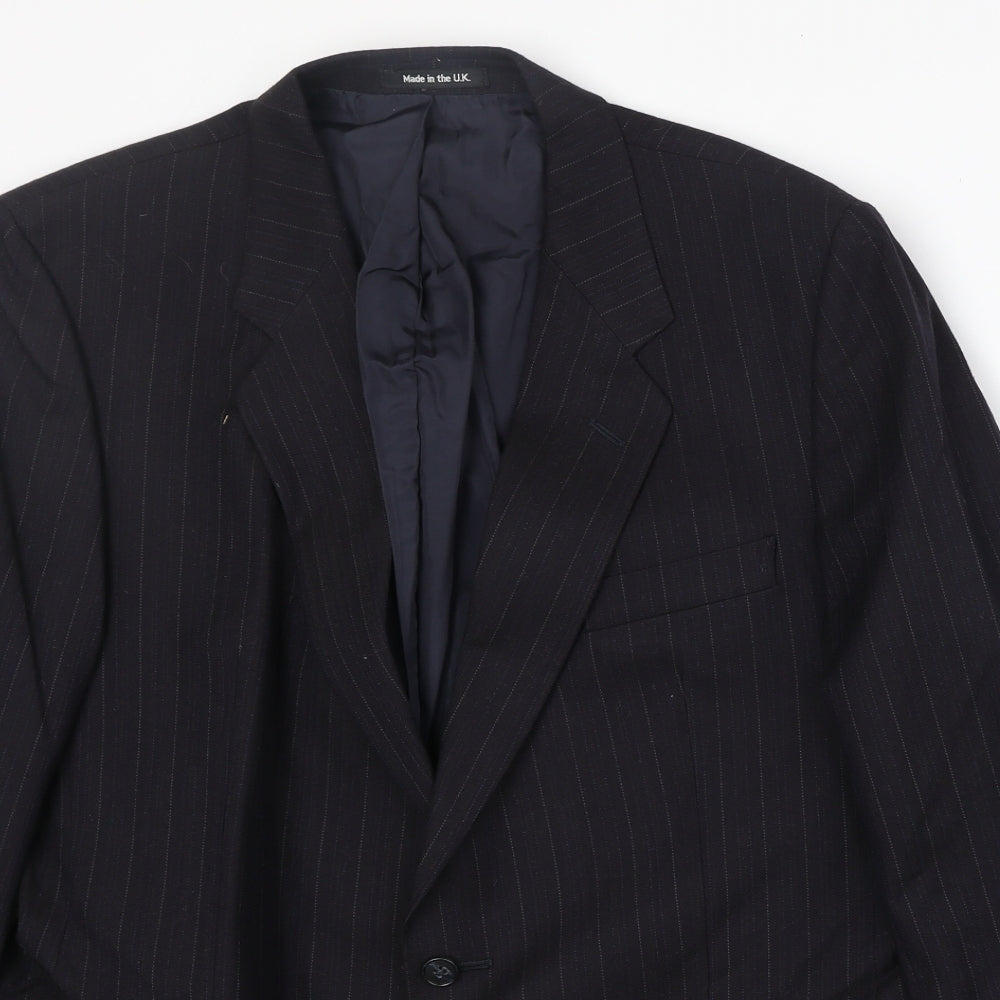 Mens UK Size 42 Marks and Spencer Regular Black Suit Jacket