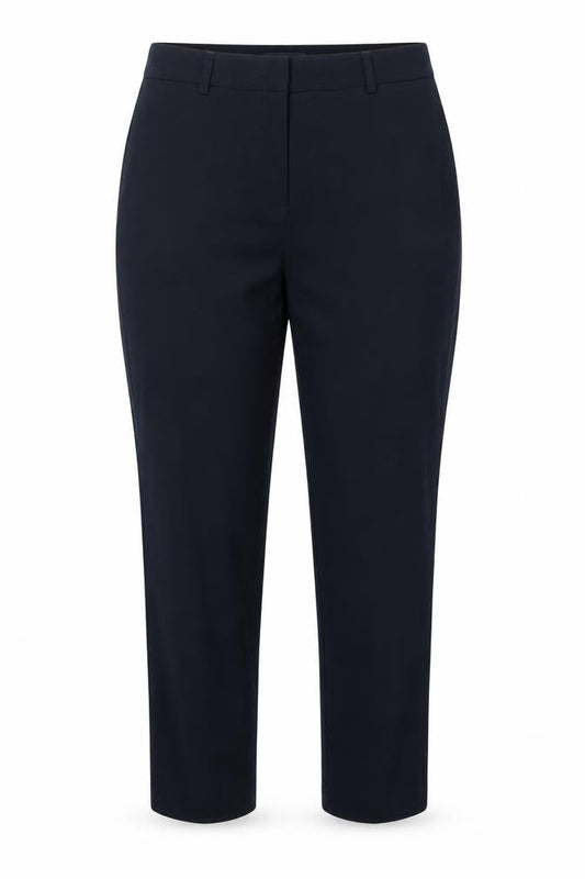 Womens UK Size 14 Marks and Spencer Regular Fit Dress Pants Blue Trousers