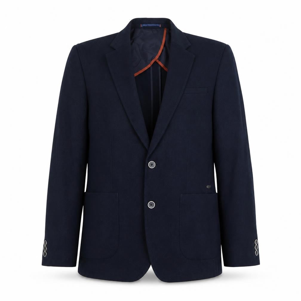 Mens UK Size 40 River Island Regular Blue Suit Jacket