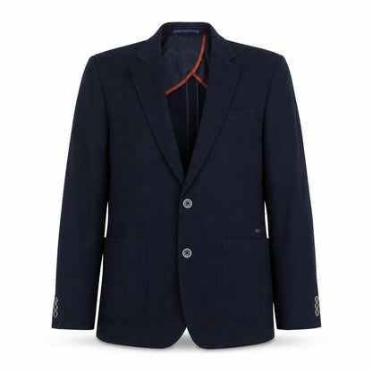 Mens UK Size 40 River Island Regular Blue Suit Jacket