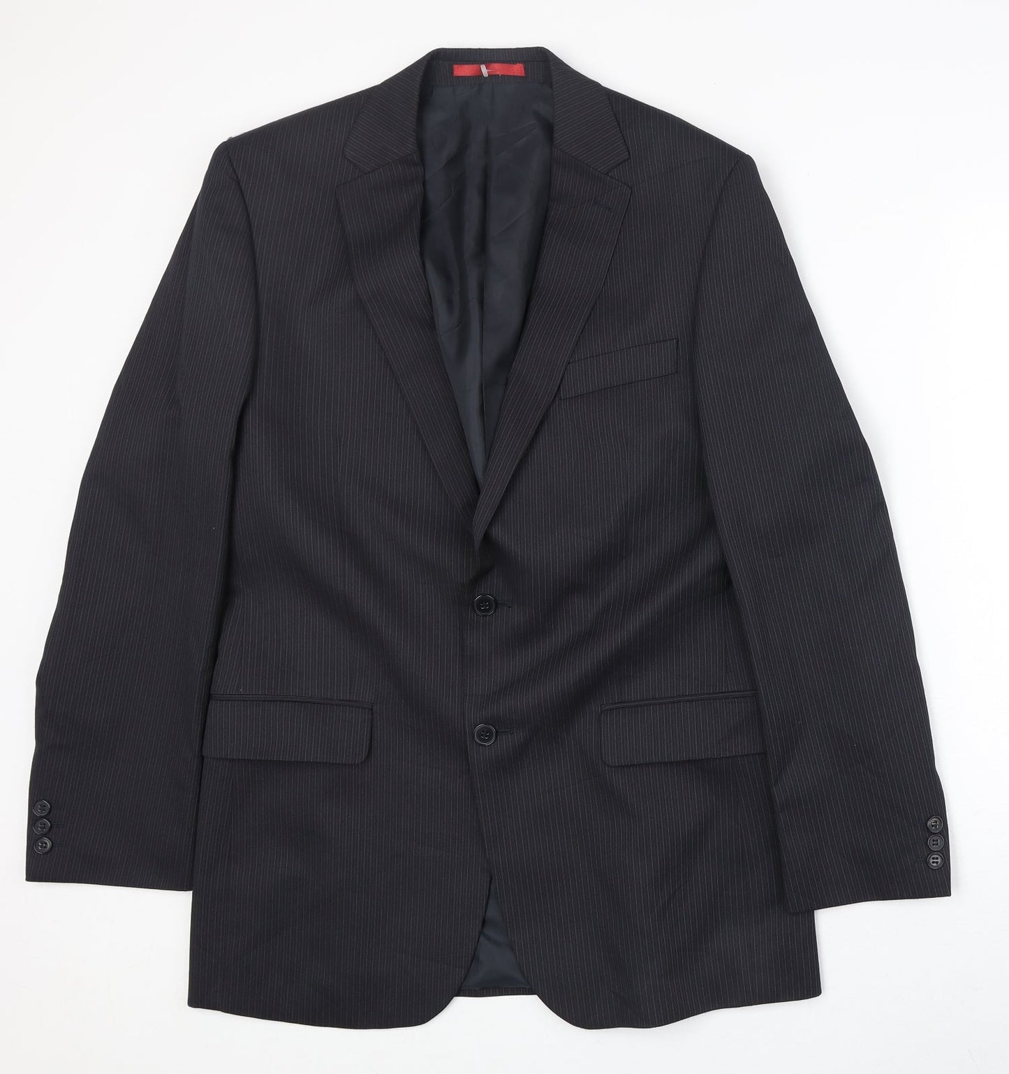 Mens UK Size 40 Burton Regular Black Suit Jacket