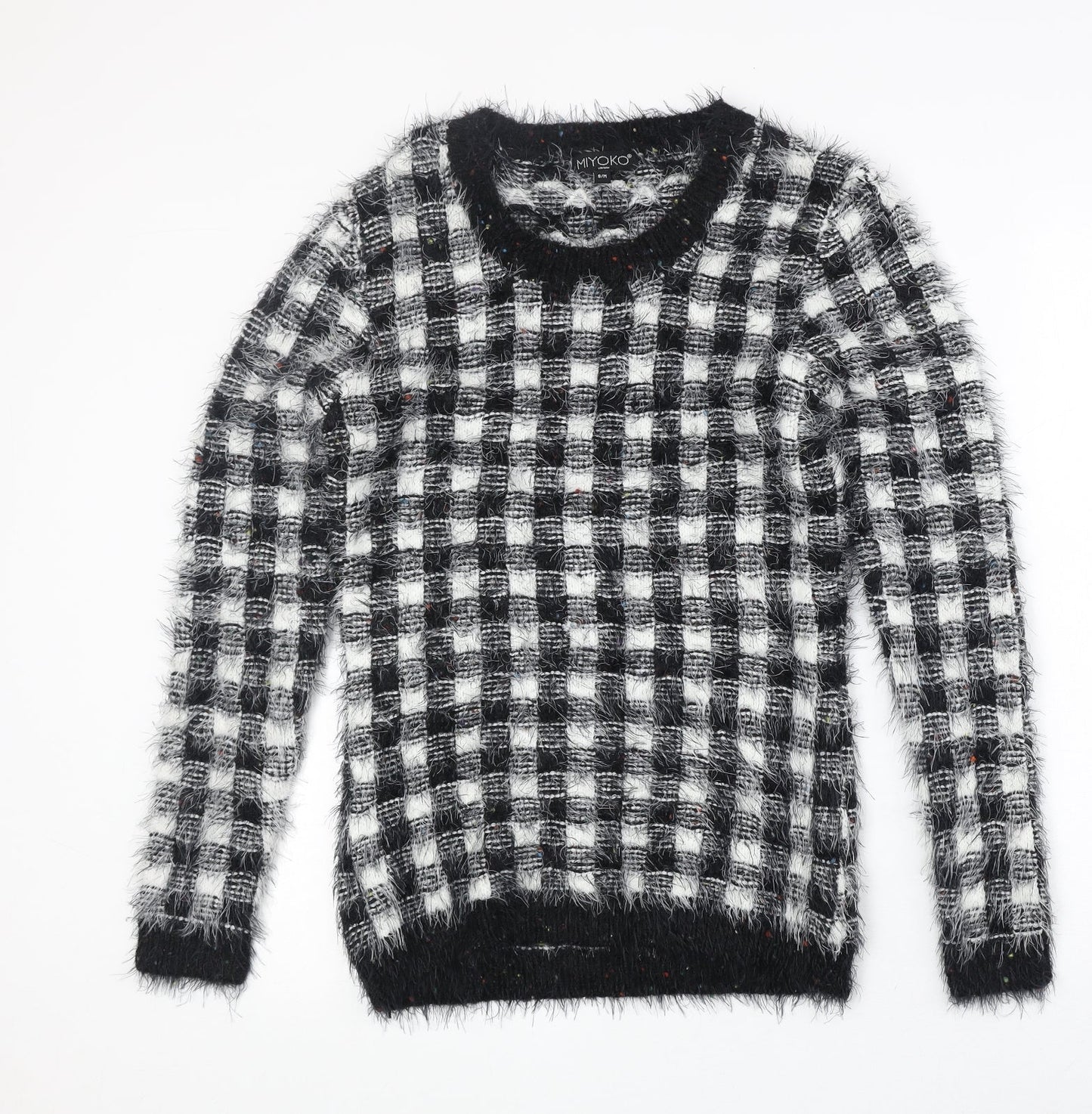 Womens UK Size S Miyoko Black Pullover Jumper