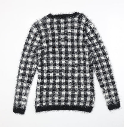 Womens UK Size S Miyoko Black Pullover Jumper