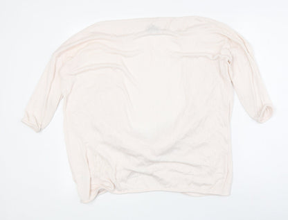 Womens UK Size 12 River Island Pink Pullover Jumper