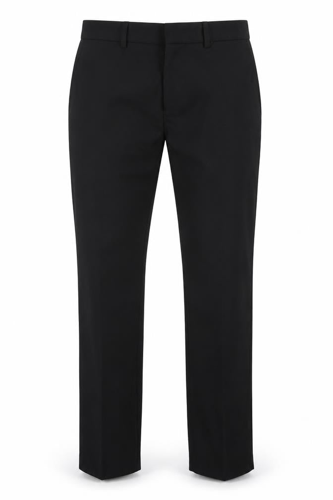 Mens UK Size 30 in New Look Regular Fit Dress Pants Black Trousers