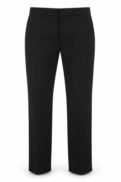 Mens UK Size 30 in New Look Regular Fit Dress Pants Black Trousers