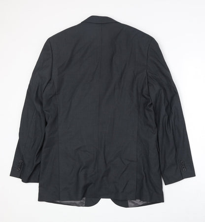 Mens UK Size 40 Burton Regular Grey Suit Jacket