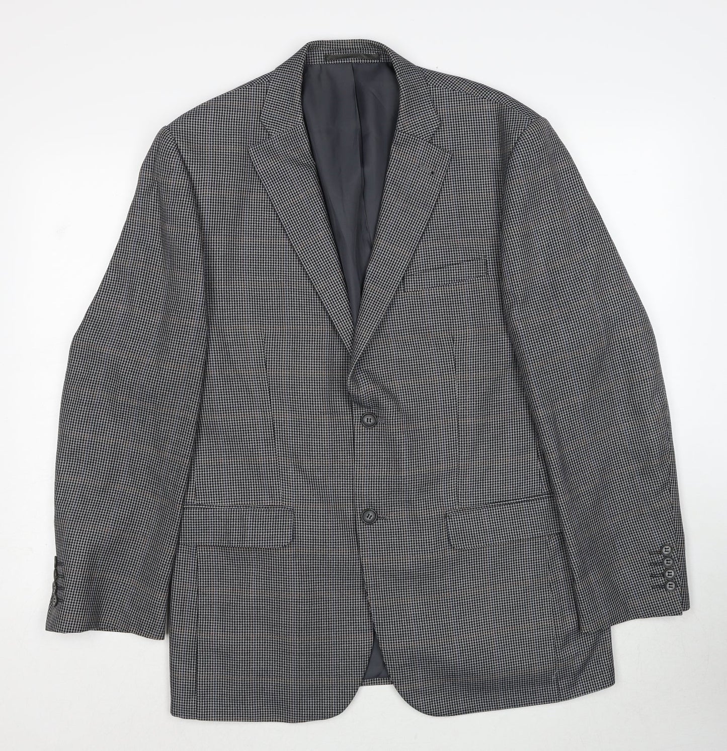 Mens UK Size 40 GreenWoods Regular Grey Suit Jacket