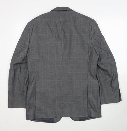Mens UK Size 40 GreenWoods Regular Grey Suit Jacket