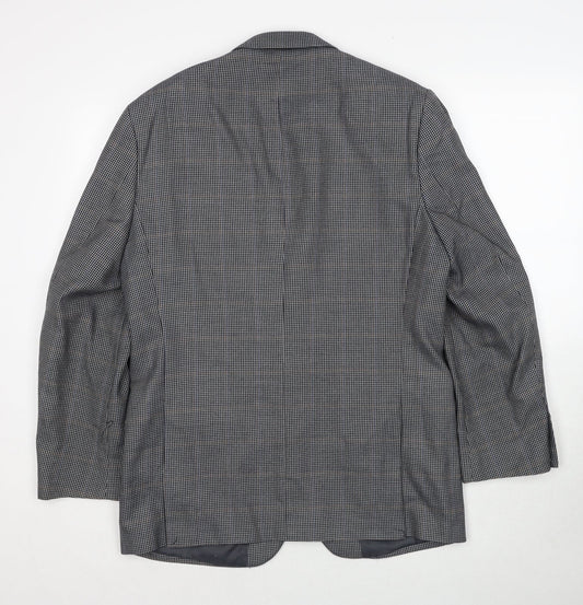 Mens UK Size 40 GreenWoods Regular Grey Suit Jacket