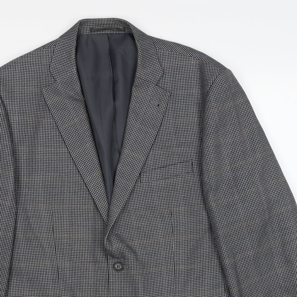 Mens UK Size 40 GreenWoods Regular Grey Suit Jacket