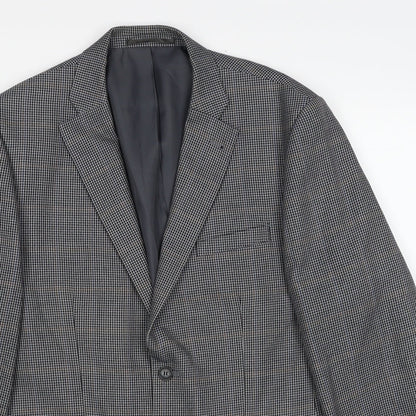 Mens UK Size 40 GreenWoods Regular Grey Suit Jacket