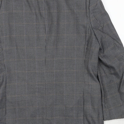 Mens UK Size 40 GreenWoods Regular Grey Suit Jacket