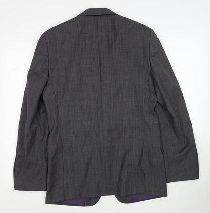 Mens UK Size M Marks and Spencer Regular Grey Suit Jacket