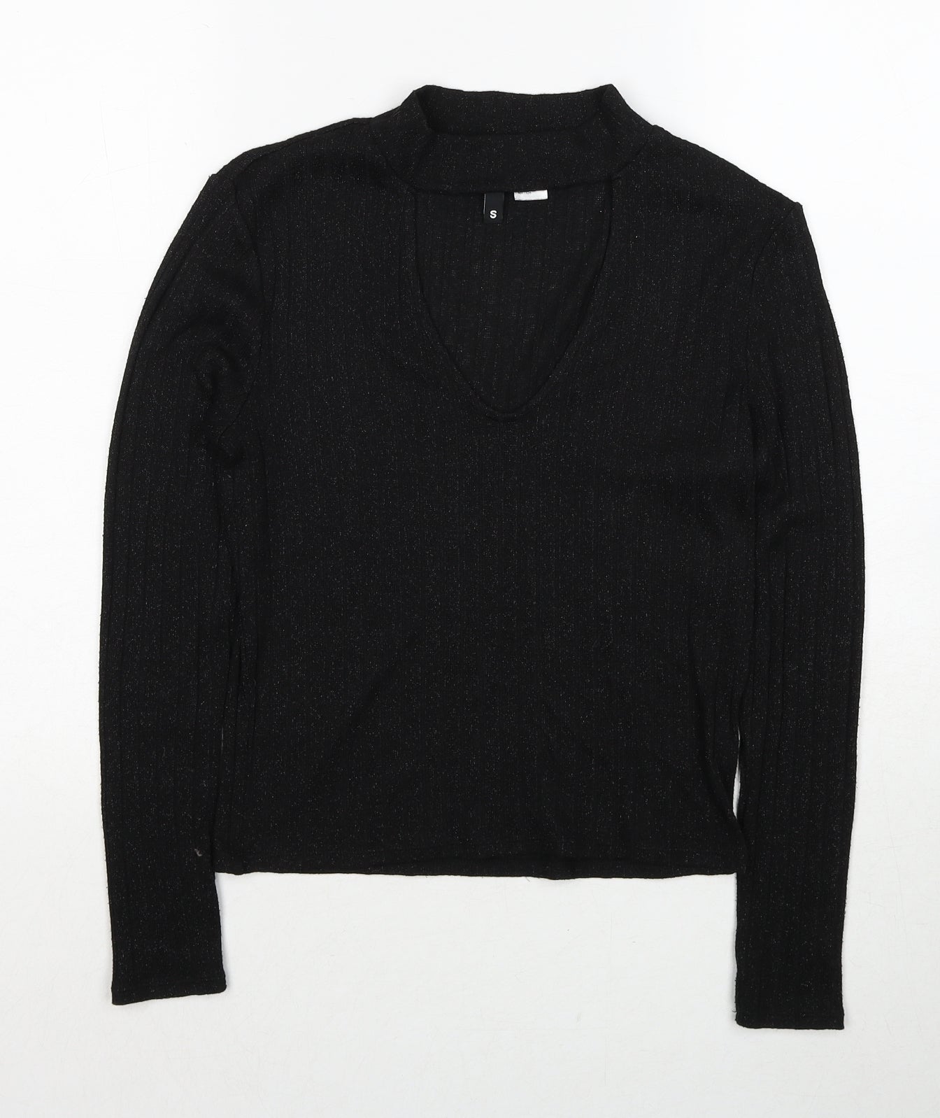 Womens UK Size S H&M Black Pullover Jumper