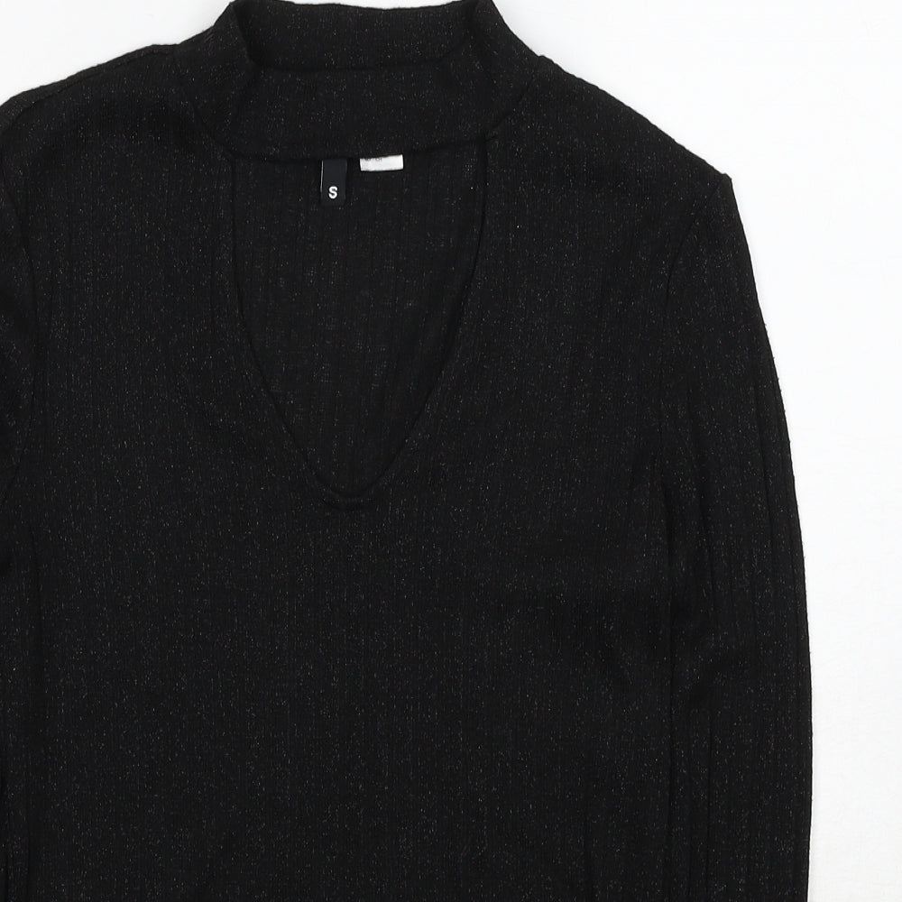 Womens UK Size S H&M Black Pullover Jumper