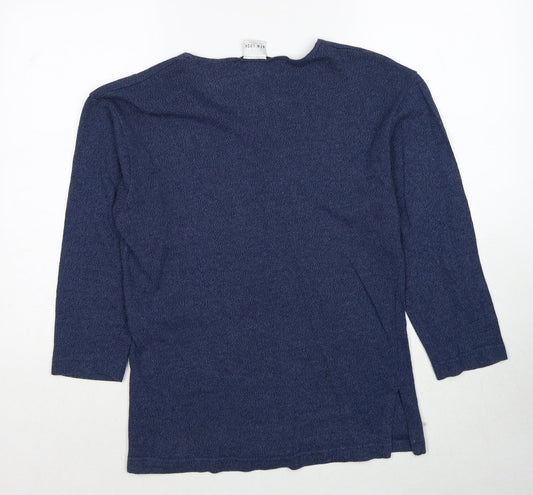 Womens UK Size One Size New Look Blue Pullover Jumper