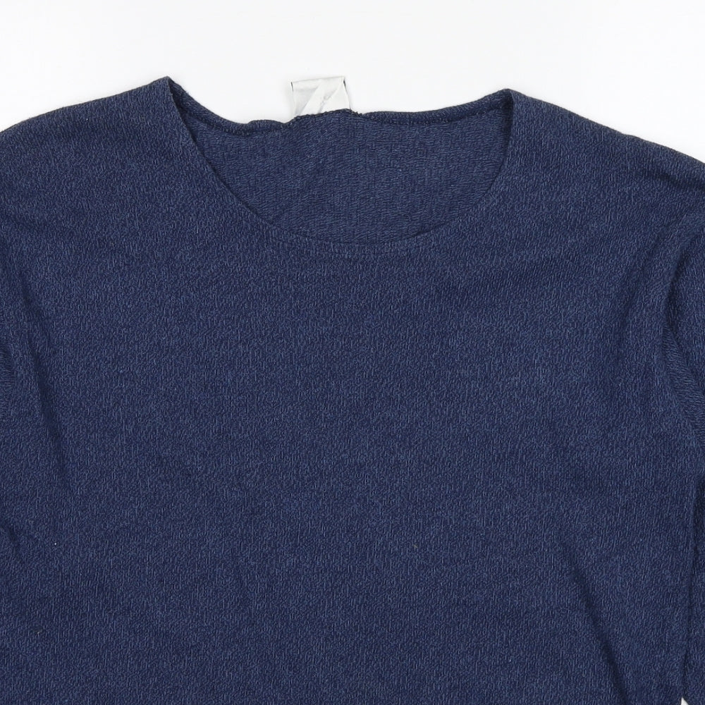 Womens UK Size One Size New Look Blue Pullover Jumper