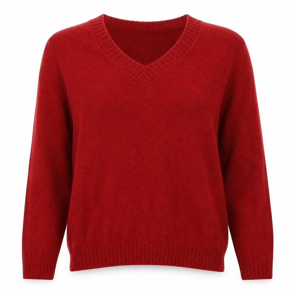 Womens UK Size 10 BHS Red Pullover Jumper