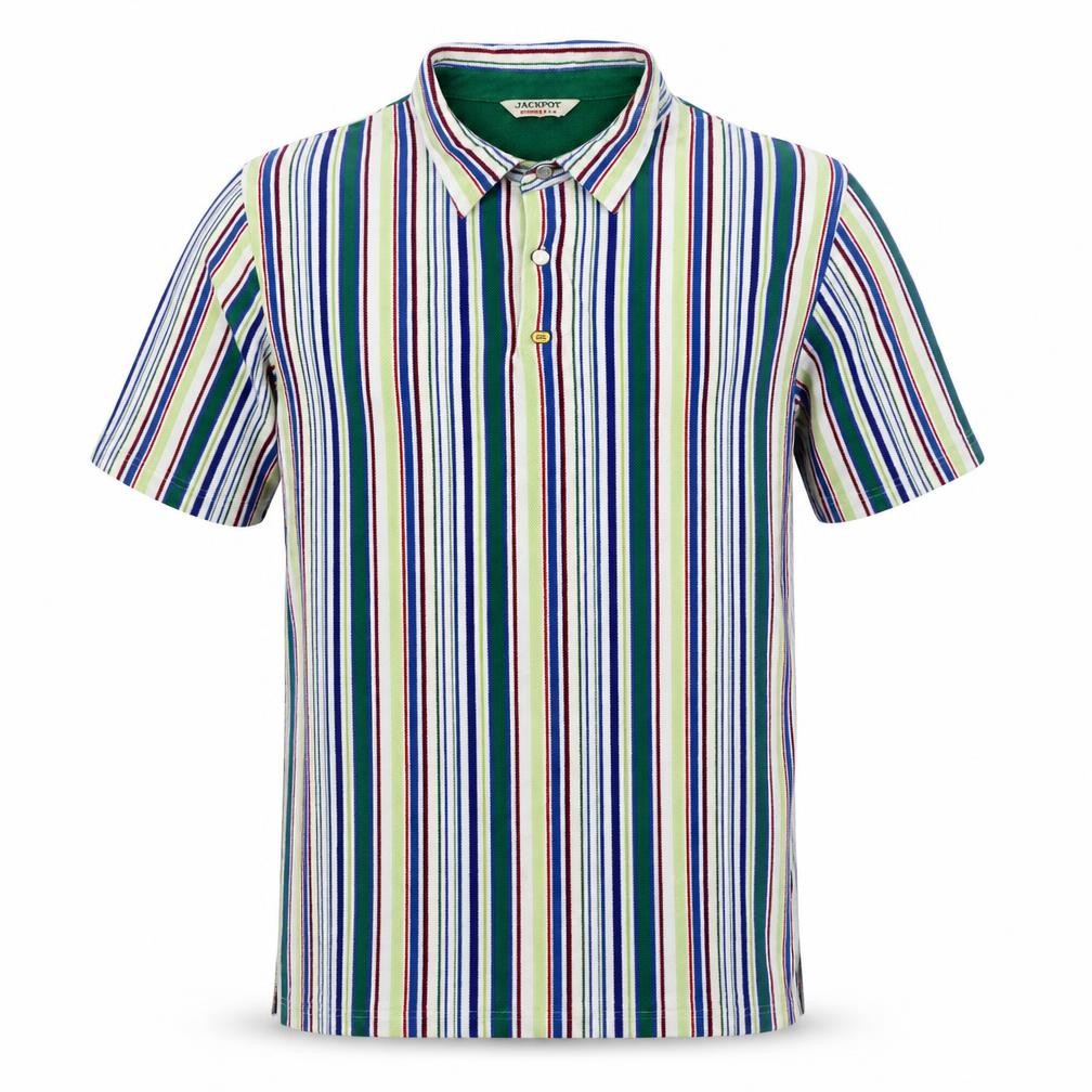 Mens UK Size M Jackpot Polyester Polo Shirt