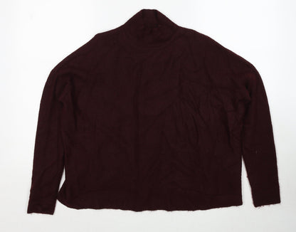 Womens UK Size M Warehouse Red Pullover Jumper