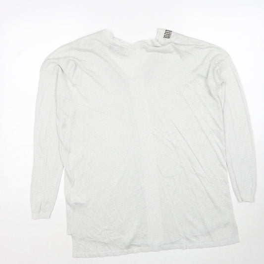Womens UK Size 14 NEXT Grey Pullover Jumper