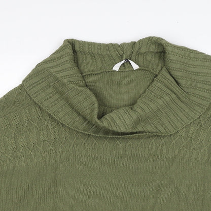 Womens UK Size XL Editions Green Pullover Jumper