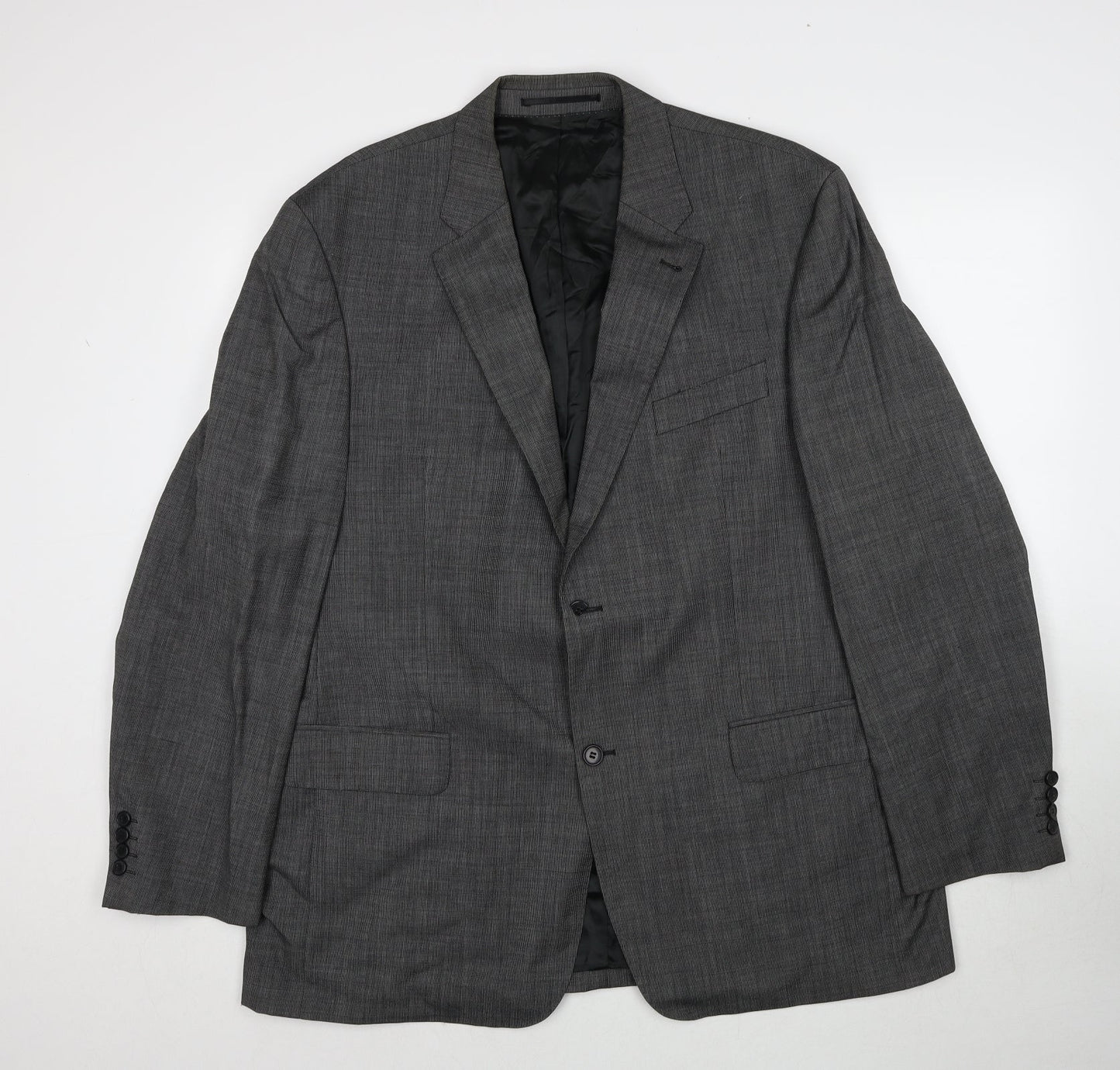 Mens UK Size 46 Digel Regular Grey Suit Jacket