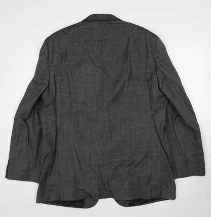 Mens UK Size 46 Digel Regular Grey Suit Jacket