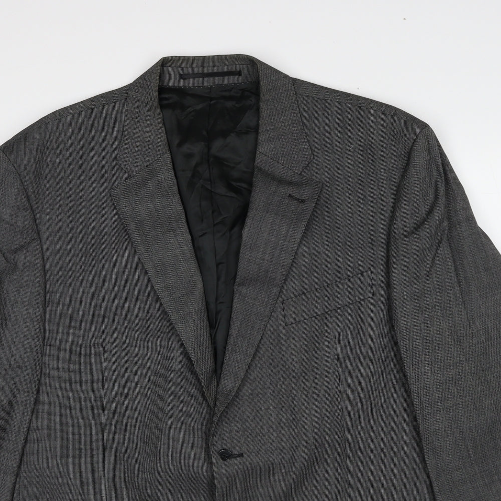 Mens UK Size 46 Digel Regular Grey Suit Jacket
