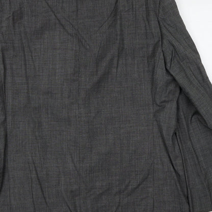 Mens UK Size 46 Digel Regular Grey Suit Jacket