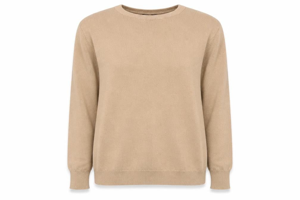 Womens UK Size S New Look Beige Pullover Jumper