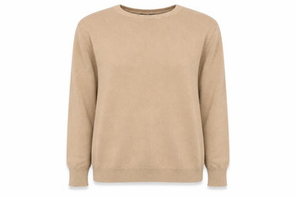 Womens UK Size S New Look Beige Pullover Jumper