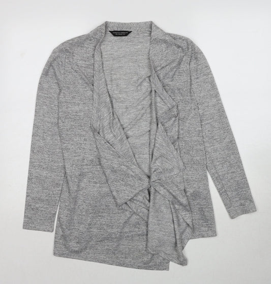 Womens UK Size 8 Dorothy Perkins Grey Cardigan Jumper