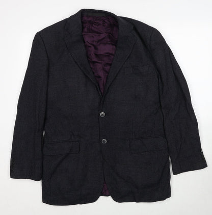 Mens UK Size 40 Marks and Spencer Regular Grey Suit Jacket