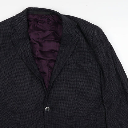 Mens UK Size 40 Marks and Spencer Regular Grey Suit Jacket