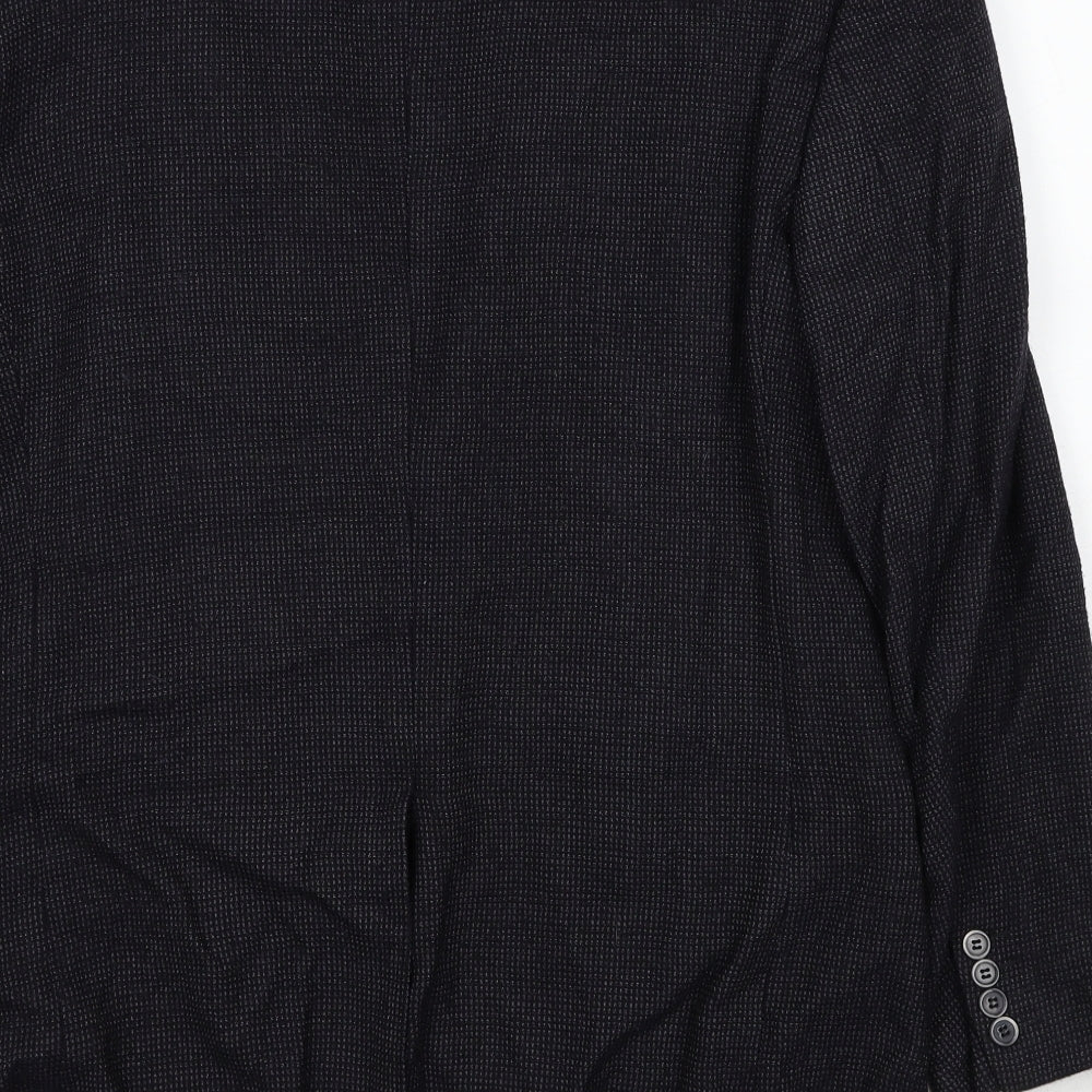 Mens UK Size 40 Marks and Spencer Regular Grey Suit Jacket