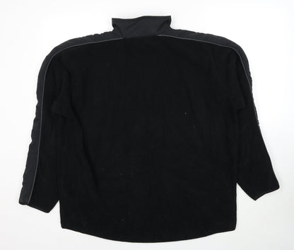 O Club Mens Black Polyester Pullover Sweatshirt Size XL