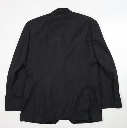 Mens UK Size 44 The Label Regular Grey Suit Jacket