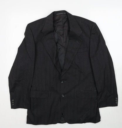 Mens UK Size 38 Label Regular Grey Suit Jacket