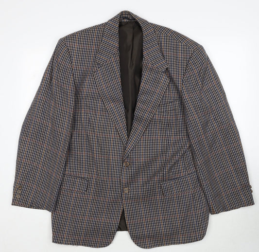 Mens UK Size M C&A Regular Brown Suit Jacket